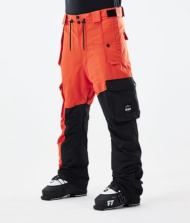 Dope Adept 21 Lyžařské Kalhoty Pánské Orange/Black