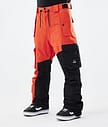Dope Adept 2021 Spodnie Snowboardowe Mężczyźni Orange/Black