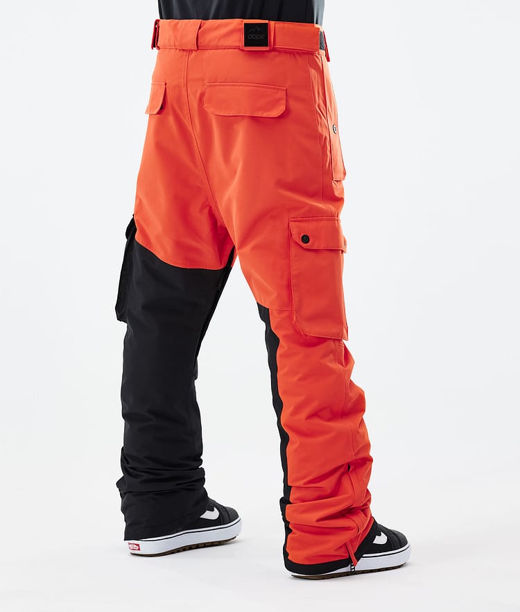 Dope Adept 21 Kalhoty na Snowboard Pánské Orange/Black, Obrázek 3 z 6