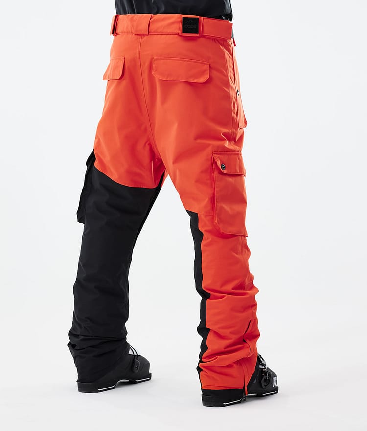 Dope Adept 21 Lyžařské Kalhoty Pánské Orange/Black, Obrázek 3 z 6