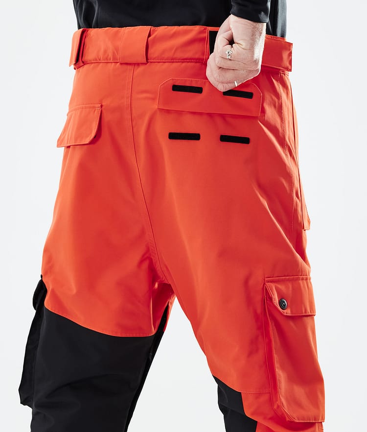 Dope Adept 21 Lyžařské Kalhoty Pánské Orange/Black, Obrázek 6 z 6