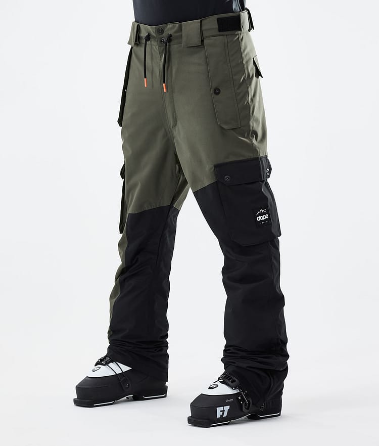 Dope Adept 21 Lyžařské Kalhoty Pánské Olive Green/Black, Obrázek 1 z 6