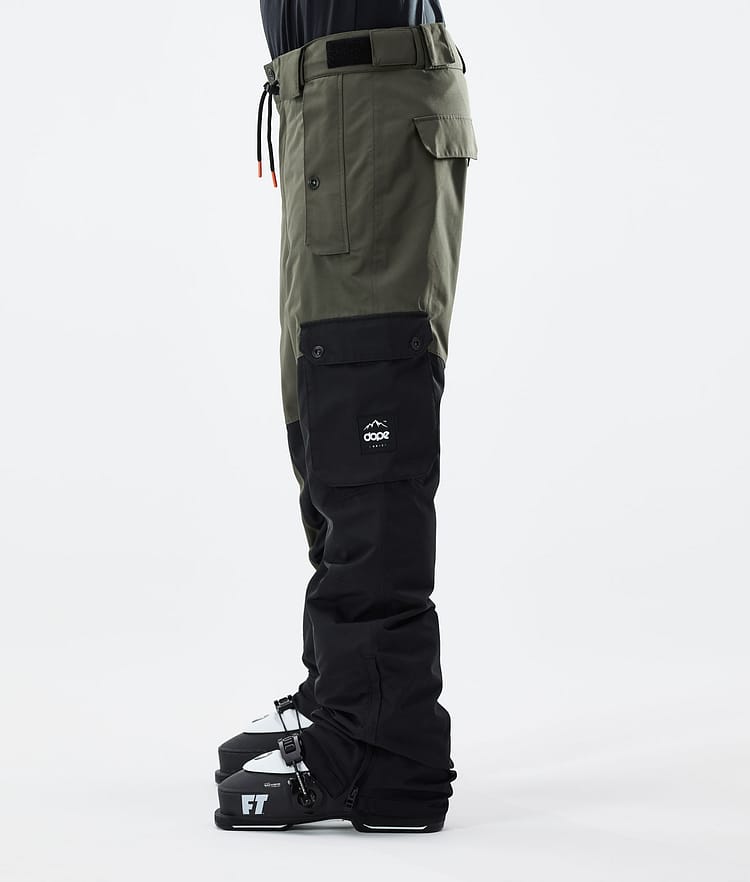 Dope Adept 21 Lyžařské Kalhoty Pánské Olive Green/Black, Obrázek 2 z 6
