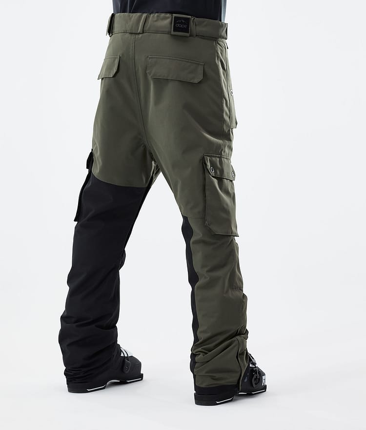 Dope Adept 21 Lyžařské Kalhoty Pánské Olive Green/Black, Obrázek 3 z 6
