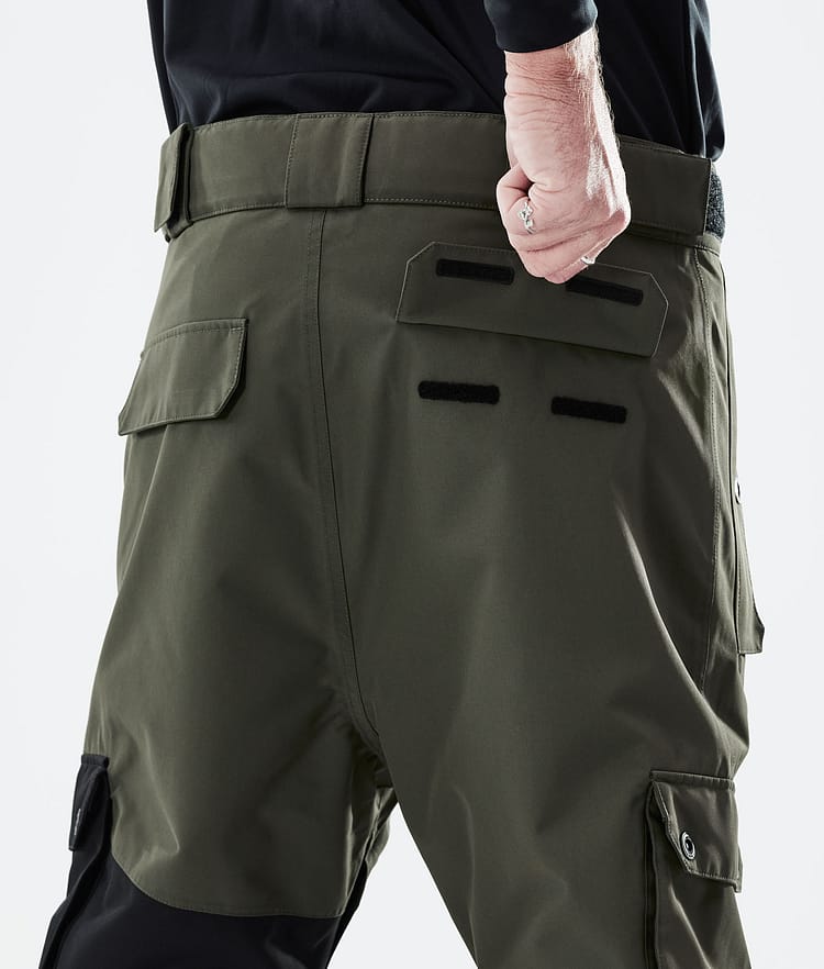 Dope Adept 21 Lyžařské Kalhoty Pánské Olive Green/Black, Obrázek 6 z 6