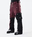 Dope Adept 21 Lyžařské Kalhoty Pánské Burgundy/Black