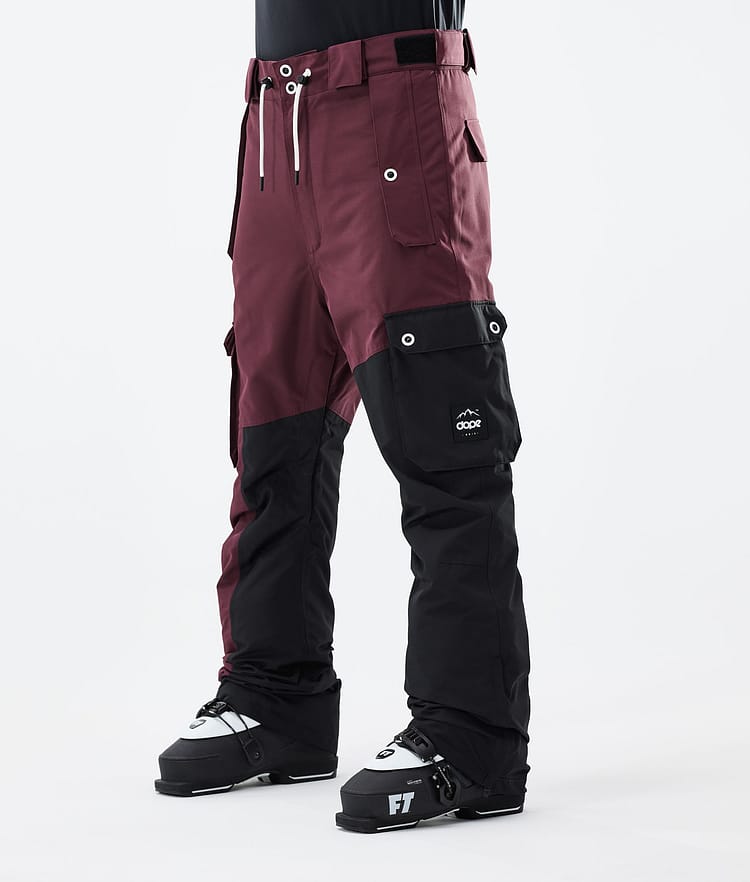 Dope Adept 21 Lyžařské Kalhoty Pánské Burgundy/Black, Obrázek 1 z 6