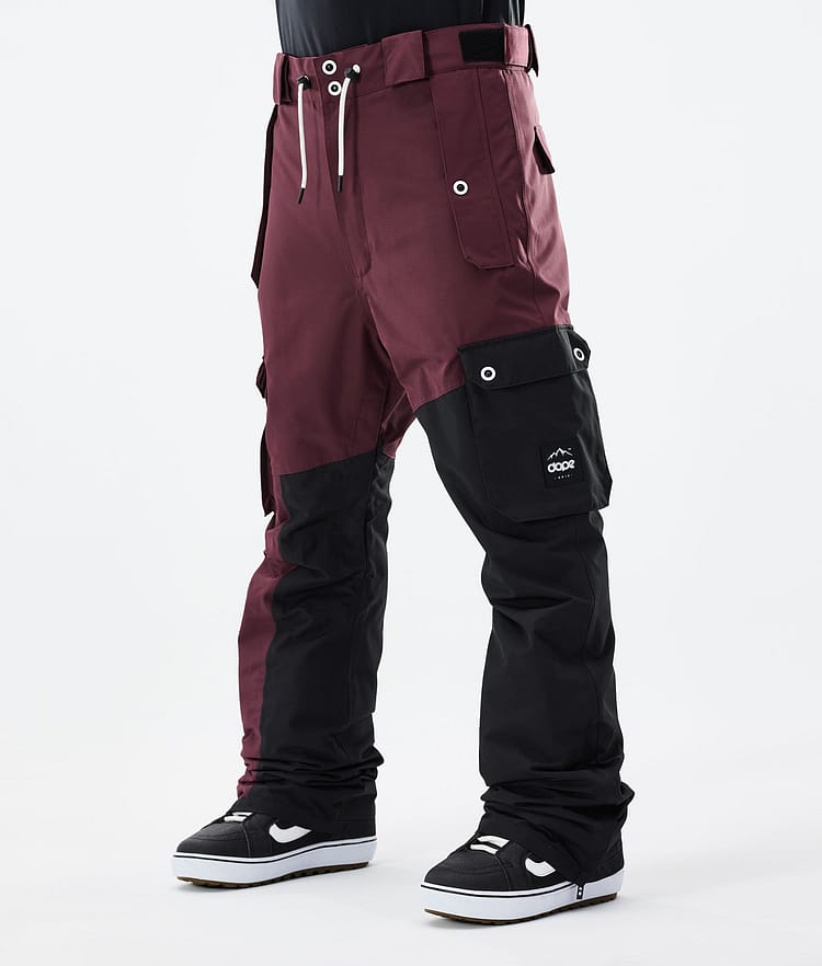 Dope Adept 21 Kalhoty na Snowboard Pánské Burgundy/Black, Obrázek 1 z 6