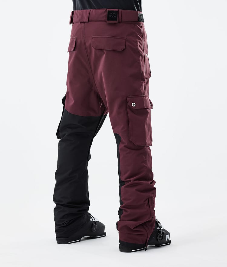 Dope Adept 21 Lyžařské Kalhoty Pánské Burgundy/Black, Obrázek 3 z 6