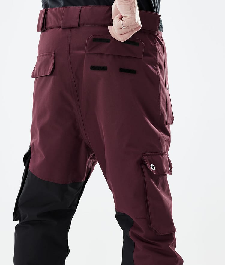 Dope Adept 21 Lyžařské Kalhoty Pánské Burgundy/Black, Obrázek 6 z 6