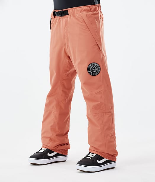Dope Blizzard 21 Spodnie Snowboardowe Mężczyźni Peach