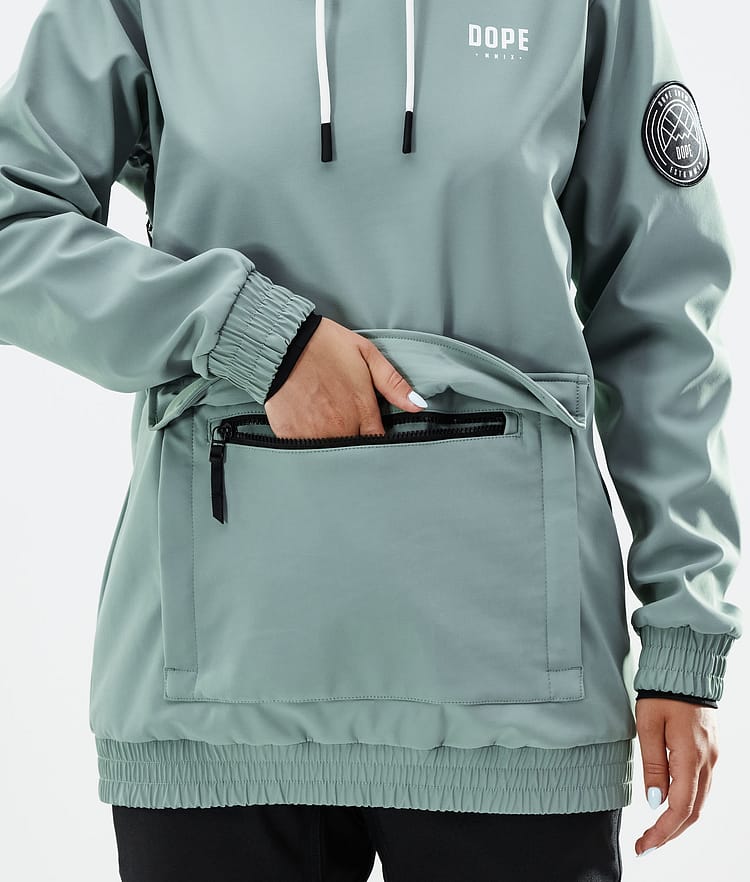 Dope Wylie W Lyžařská Bunda Dámské Capital Faded Green, Obrázek 10 z 10