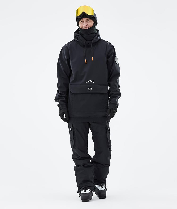 Dope Wylie Lyžařská Bunda Pánské Patch Black, Obrázek 3 z 9