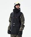 Dope Wylie Bunda na Snowboard Pánské Patch Black/Olive Green