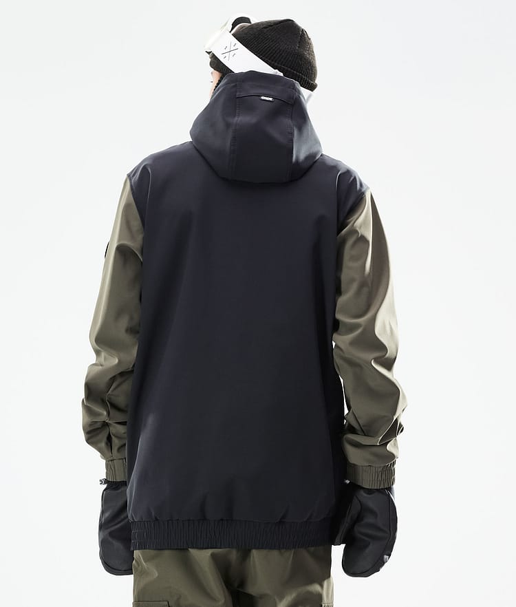 Dope Wylie Bunda na Snowboard Pánské Patch Black/Olive Green Renewed, Obrázek 8 z 10