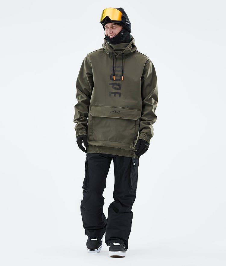 Dope Wylie Kurtka Snowboardowa Mężczyźni OG Olive Green, Zdjęcie 3 z 9