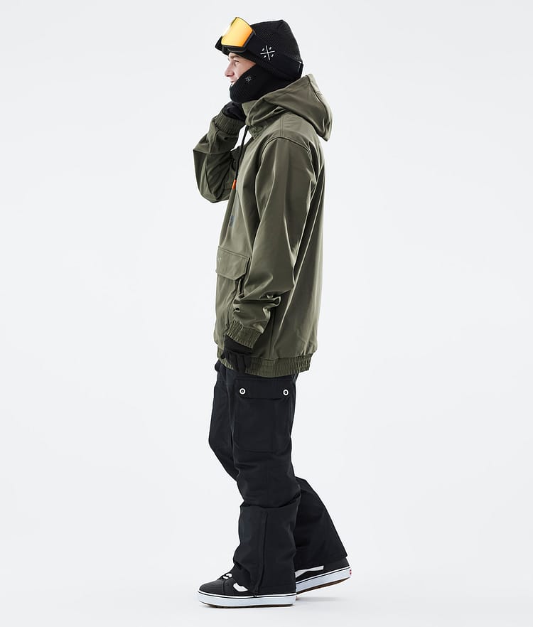 Dope Wylie Kurtka Snowboardowa Mężczyźni OG Olive Green, Zdjęcie 4 z 9