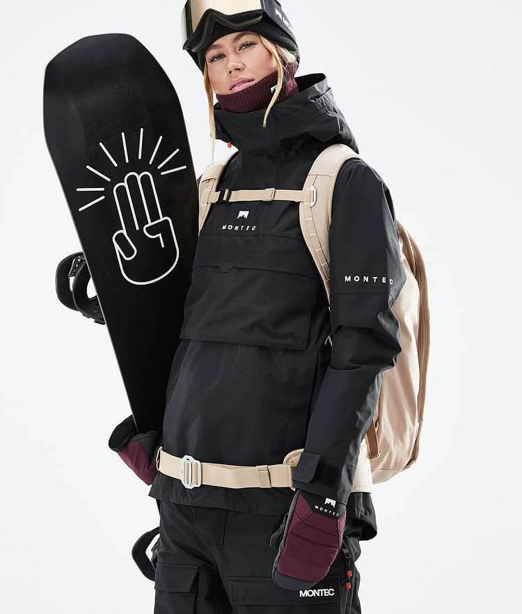 Montec Dune W 21 Chaqueta Snowboard Mujer Black, Imagen 4 de 11