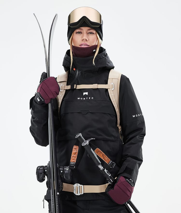 Montec Dune W 21 Lyžařská Bunda Dámské Black, Obrázek 4 z 12