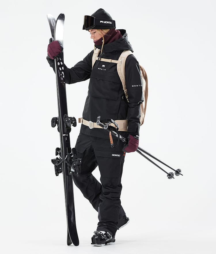 Montec Dune W 21 Lyžařská Bunda Dámské Black, Obrázek 5 z 12