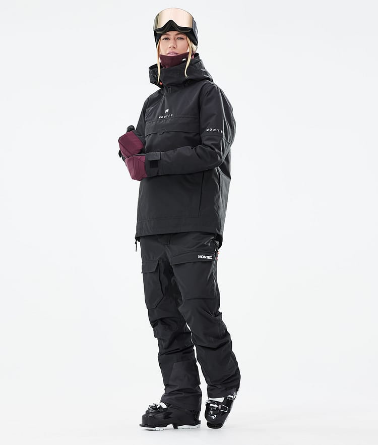 Montec Dune W 21 Lyžařská Bunda Dámské Black, Obrázek 8 z 12