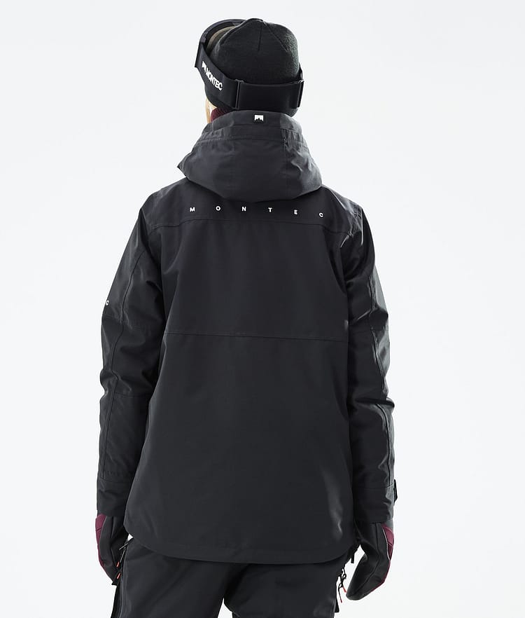 Montec Dune W 21 Lyžařská Bunda Dámské Black, Obrázek 10 z 12
