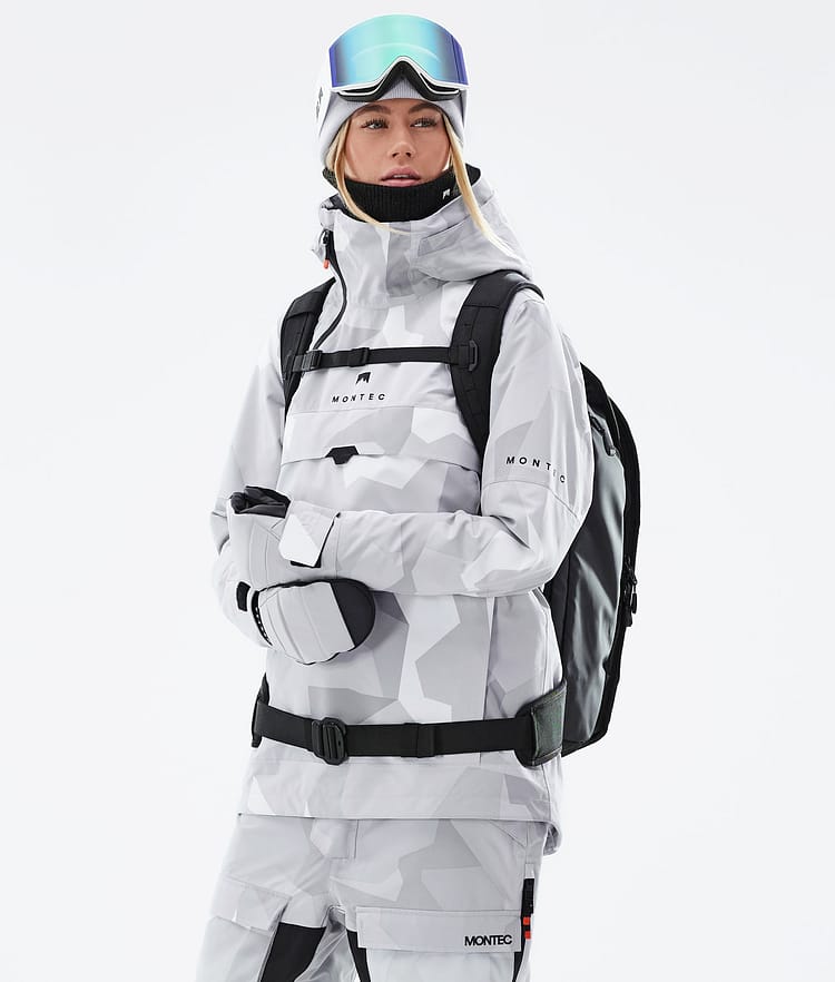 Montec Dune W 21 Lyžařská Bunda Dámské Snow Camo, Obrázek 2 z 11