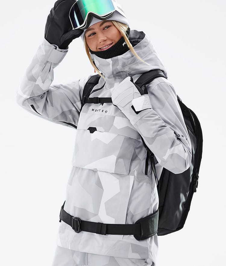 Montec Dune W 21 Bunda na Snowboard Dámské Snow Camo, Obrázek 3 z 12