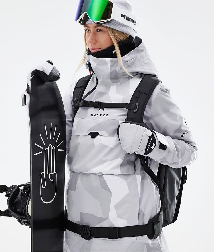 Montec Dune W 21 Bunda na Snowboard Dámské Snow Camo, Obrázek 4 z 12