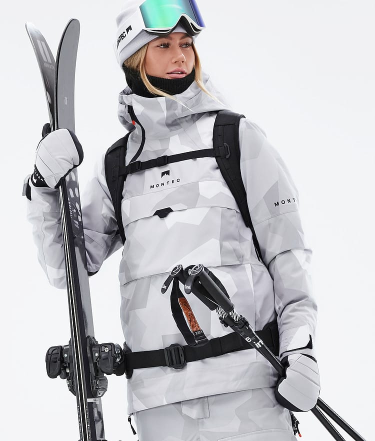 Montec Dune W 21 Lyžařská Bunda Dámské Snow Camo, Obrázek 4 z 11