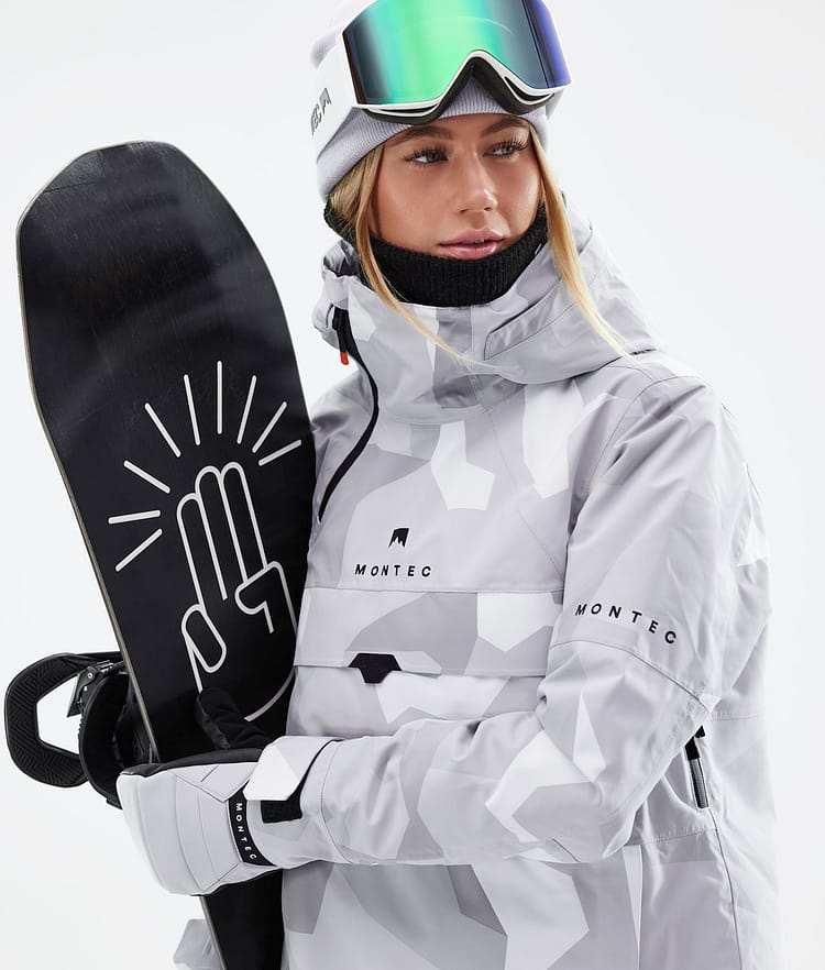 Montec Dune W 21 Bunda na Snowboard Dámské Snow Camo, Obrázek 5 z 12