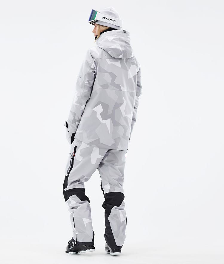 Montec Dune W 21 Lyžařská Bunda Dámské Snow Camo, Obrázek 7 z 11