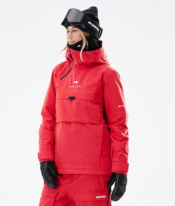 Montec Dune W 21 Kurtka Snowboardowa Kobiety Red