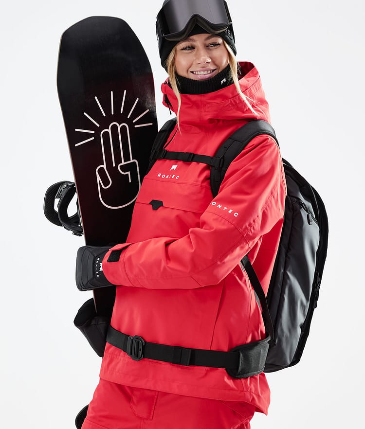Montec Dune W 21 Chaqueta Snowboard Mujer Red, Imagen 4 de 11