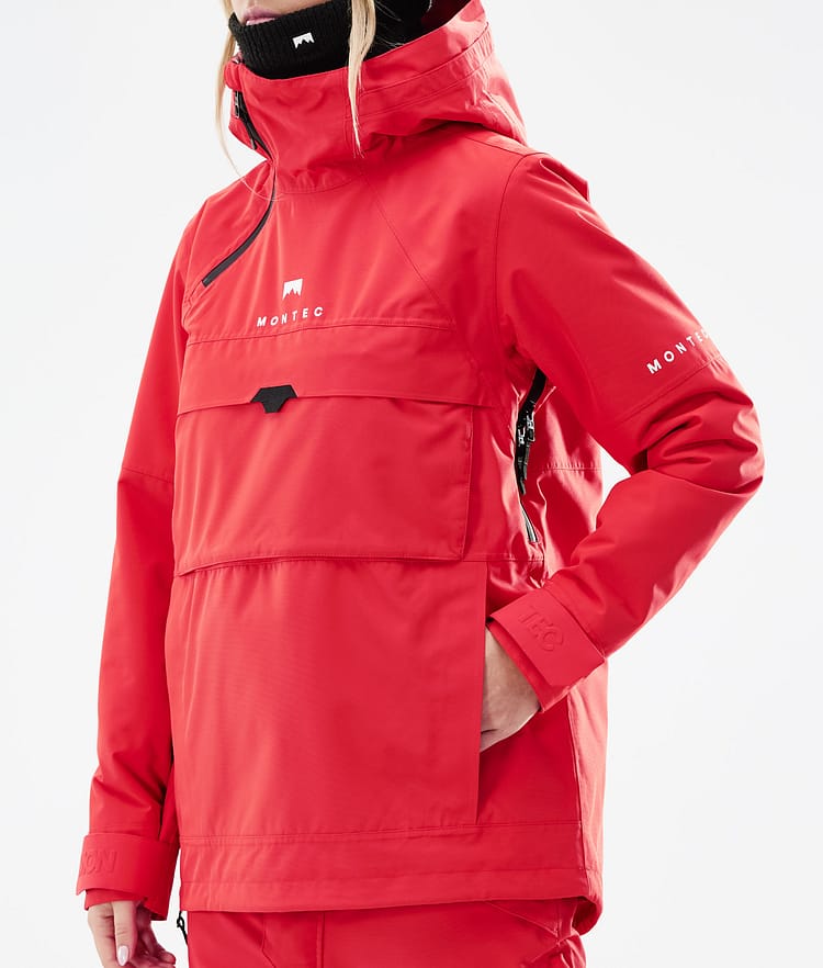 Montec Dune W 21 Chaqueta Snowboard Mujer Red, Imagen 10 de 11