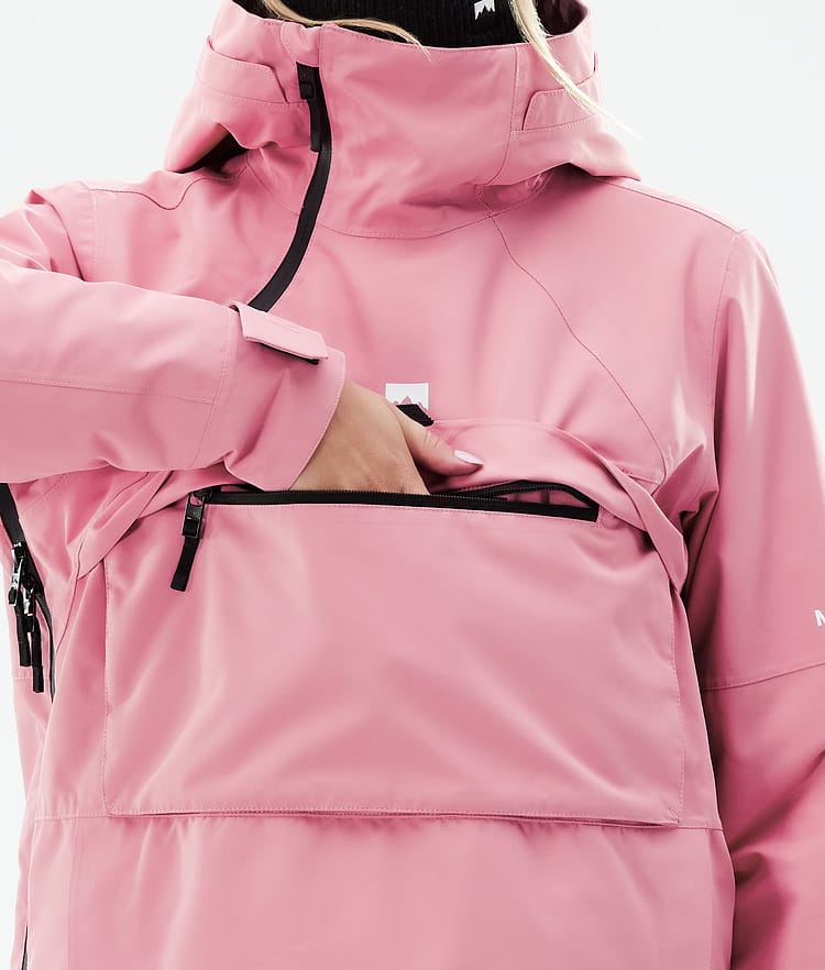 Montec Dune W 21 Lyžařská Bunda Dámské Pink, Obrázek 11 z 11