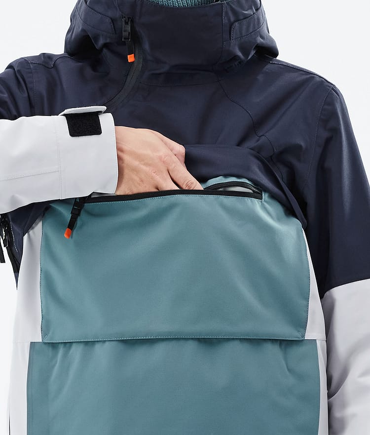 Montec Dune W 21 Chaqueta Snowboard Mujer Marine/Atlantic/Light Grey, Imagen 11 de 11