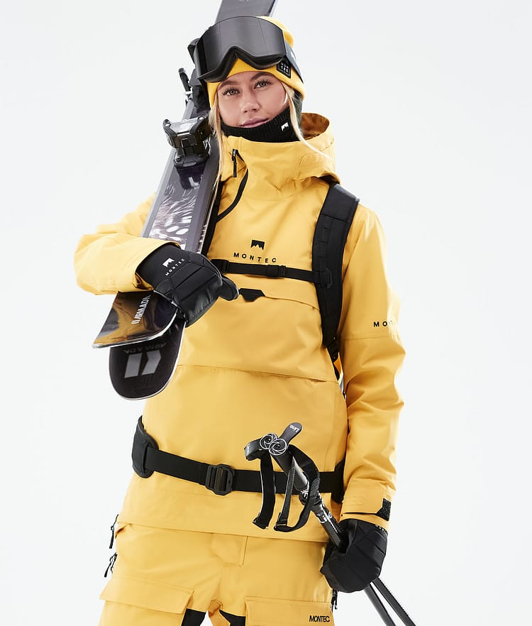 Montec Dune W 21 Lyžařská Bunda Dámské Yellow, Obrázek 2 z 11