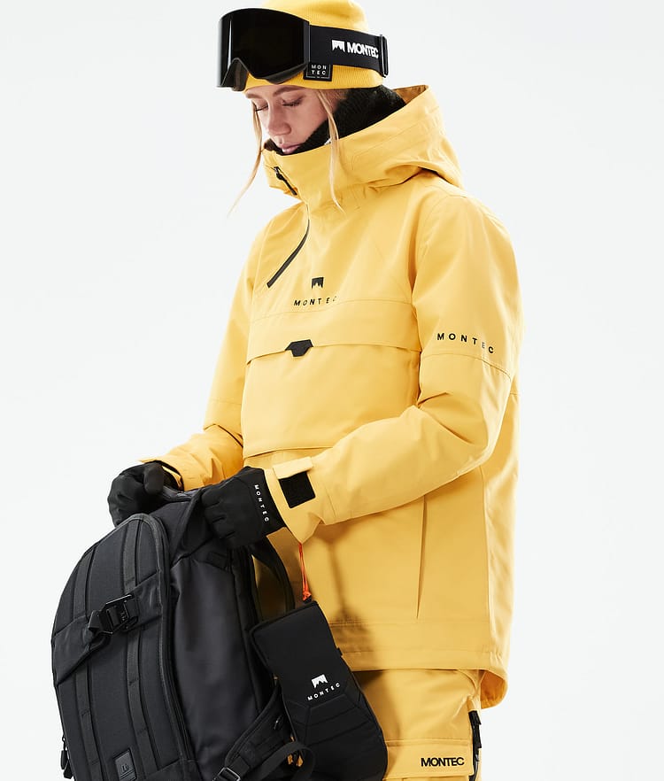 Montec Dune W 21 Lyžařská Bunda Dámské Yellow, Obrázek 3 z 11