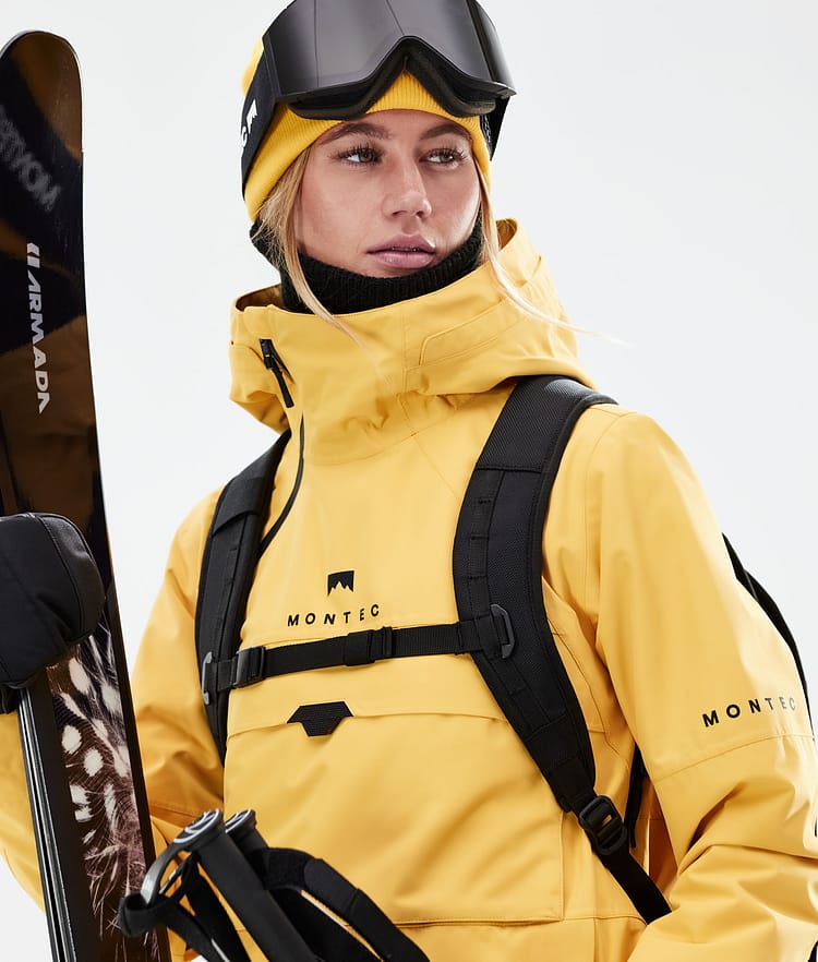 Montec Dune W 21 Lyžařská Bunda Dámské Yellow, Obrázek 4 z 11
