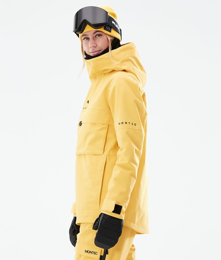 Montec Dune W 21 Lyžařská Bunda Dámské Yellow, Obrázek 8 z 11