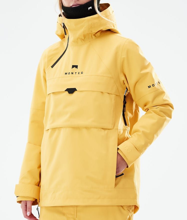 Montec Dune W 21 Chaqueta Snowboard Mujer Yellow, Imagen 10 de 11