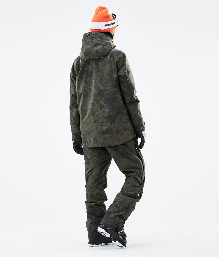 Montec Dune W 21 Lyžařská Bunda Dámské Olive Green Tiedye, Obrázek 7 z 11