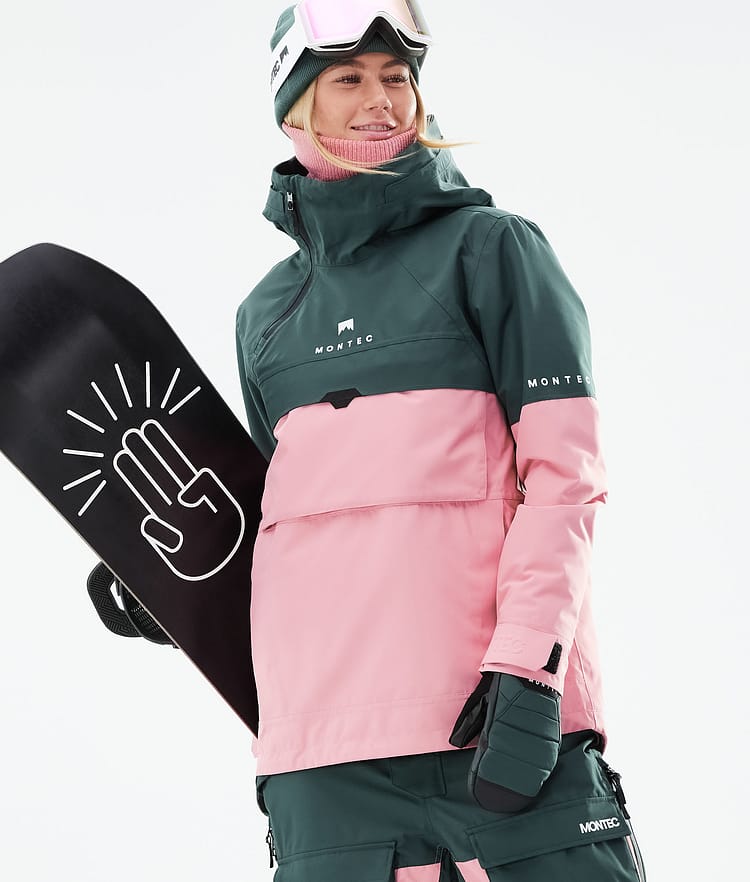 Montec Dune W 21 Chaqueta Snowboard Mujer Dark Atlantic/Pink, Imagen 2 de 10