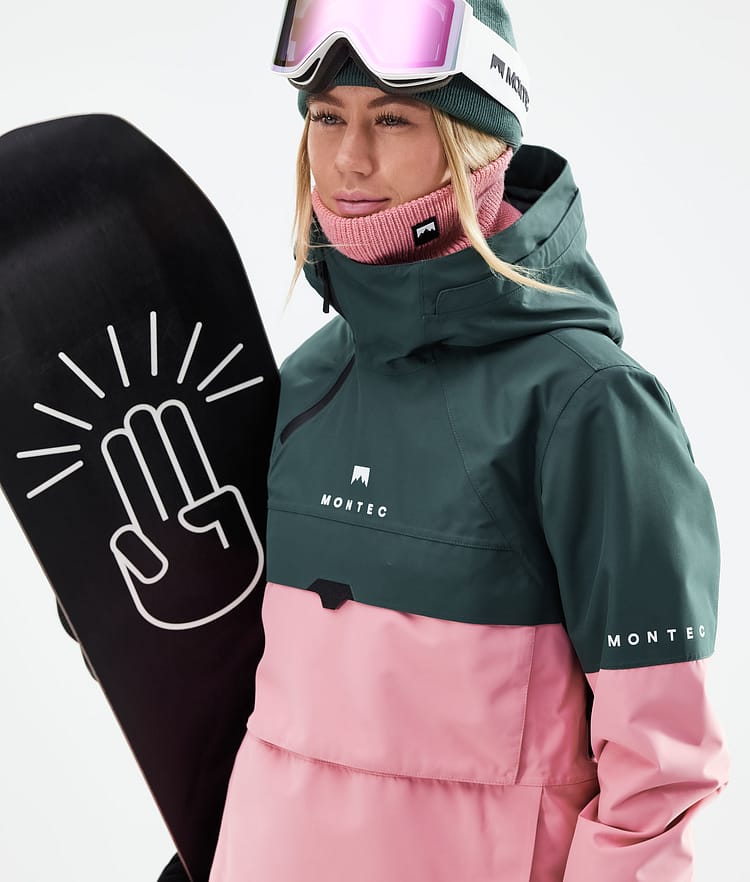 Montec Dune W 21 Chaqueta Snowboard Mujer Dark Atlantic/Pink, Imagen 3 de 10
