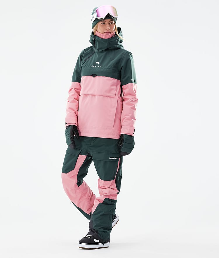 Montec Dune W 21 Chaqueta Snowboard Mujer Dark Atlantic/Pink, Imagen 4 de 10