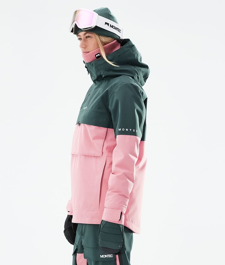 Montec Dune W 21 Chaqueta Snowboard Mujer Dark Atlantic/Pink, Imagen 7 de 10