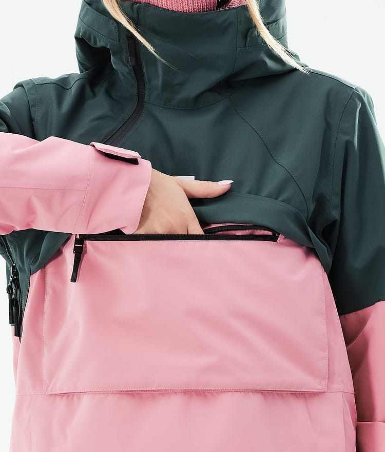 Montec Dune W 21 Chaqueta Snowboard Mujer Dark Atlantic/Pink, Imagen 10 de 10