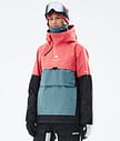 Montec Dune W 21 Bunda na Snowboard Dámské Coral/Atlantic/Black