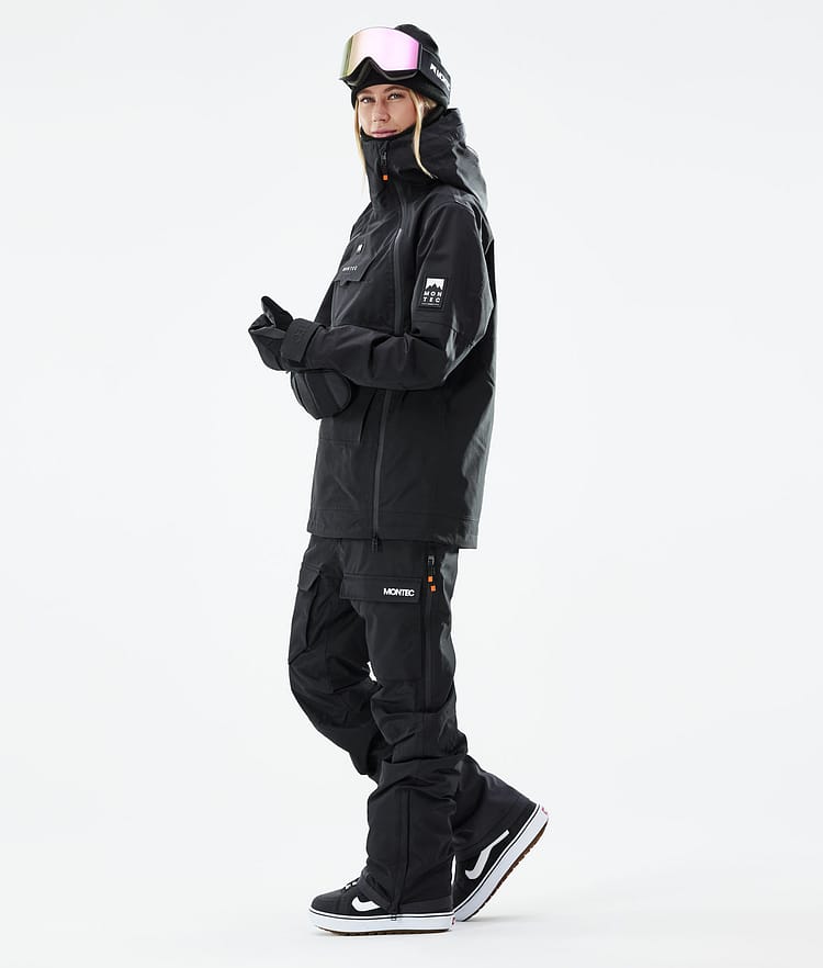 Montec Doom W 21 Bunda na Snowboard Dámské Black, Obrázek 6 z 13